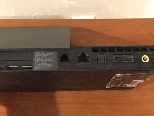 Sony PlayStation 2 Slim Charcoal Black Console SCPH-70012 UNTESTED Console Only!