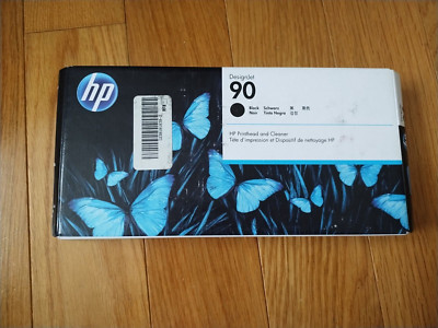 2023 GENUINE HP #90 BLACK PRINTHEAD & CLEANER DESIGNJET 4000 4500 C5054A SEALED