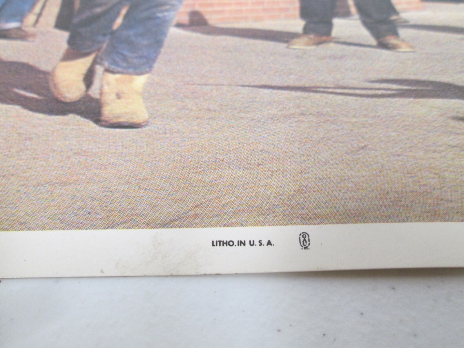 Vtg Original 1975 Lobby Card White Line Fever Slim Pickens Jan Michael Vincent 8