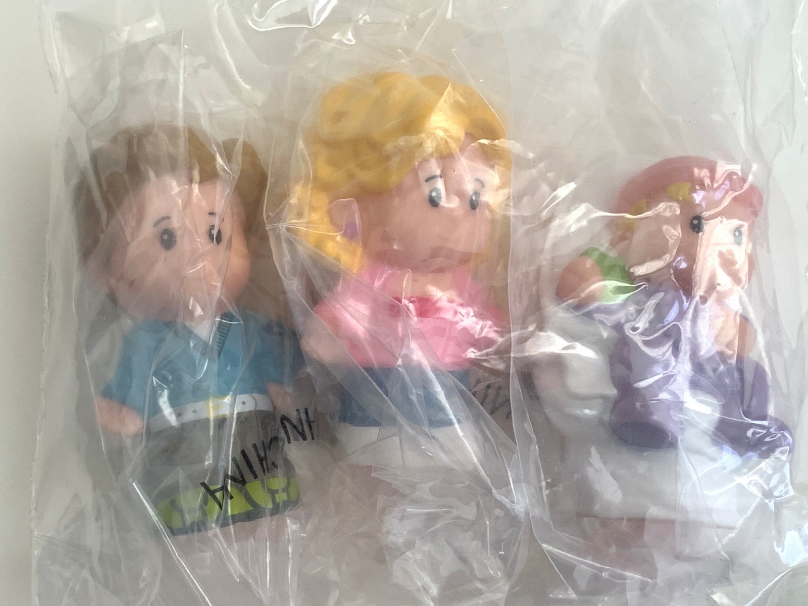 NEW Fisher Price Little People Family - Mom, Dad, Baby Figures Happy Sounds Home