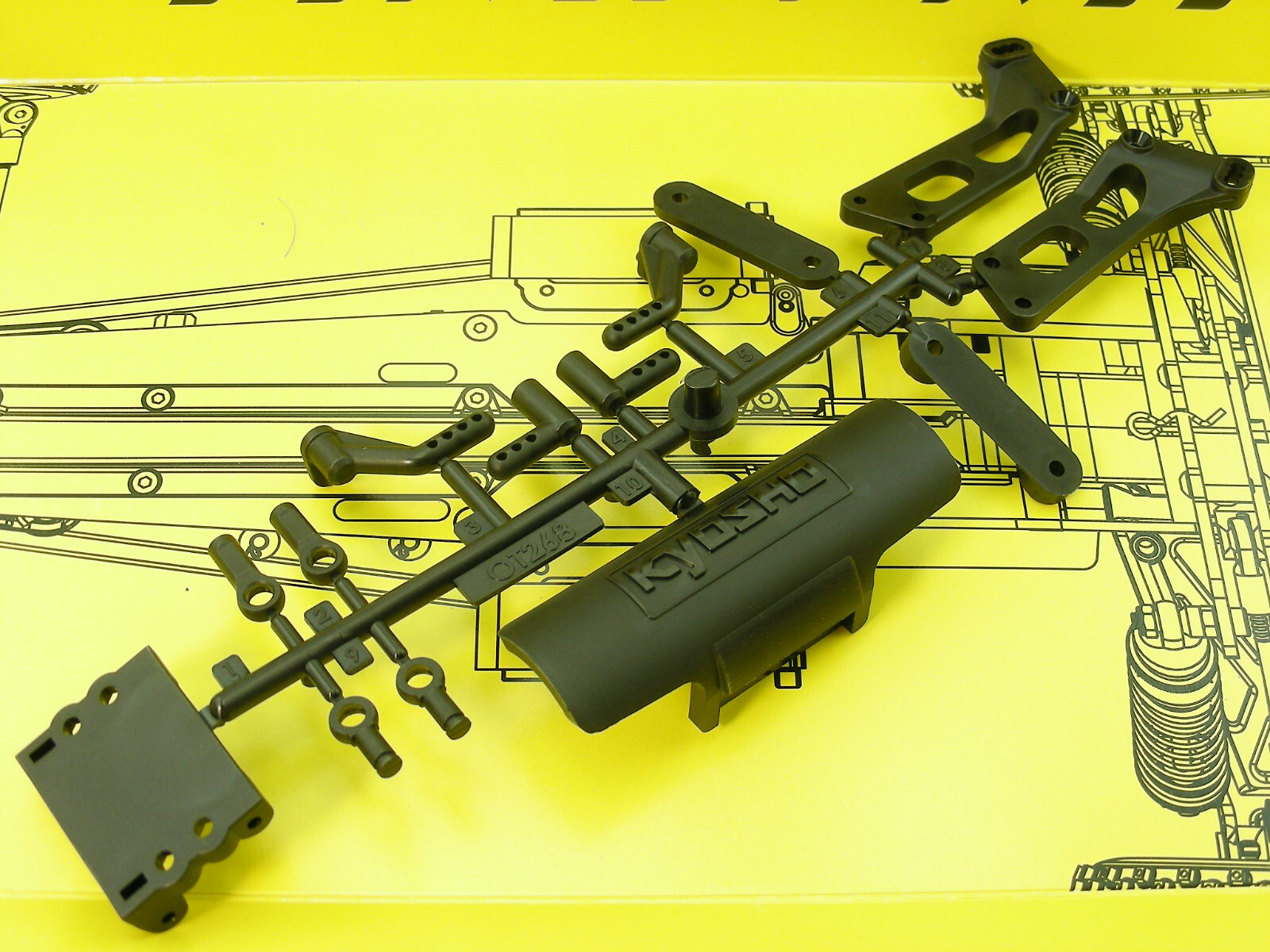 kyosho スピードハウス KYOSHO SPEED HOUSE TORX 8+ BLS KV2300 70602 - KYOSHO RC