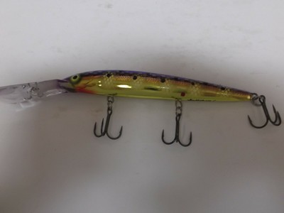 Rapala® Down Deep Husky Jerk DHJ12-1047 UV Custom-Painted by Warrior for Walleye