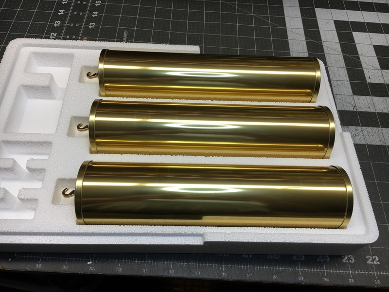 Grandfather Clock Weight Shell Set of 3 eBay