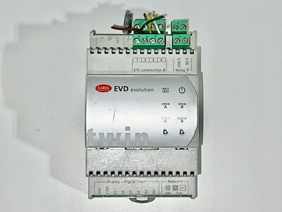 Carel EVD0000T50 EVD Evolution Twin Driver For 2 Expansion Valves RS485 Modbus