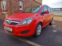 2012 Vauxhall Zafira 1.6i [115] Exclusiv 5dr MPV Petrol Manual