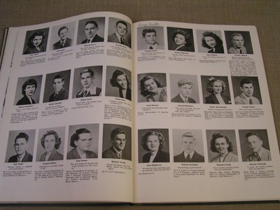 1947 Ashland Ohio OH. Ashland High School 