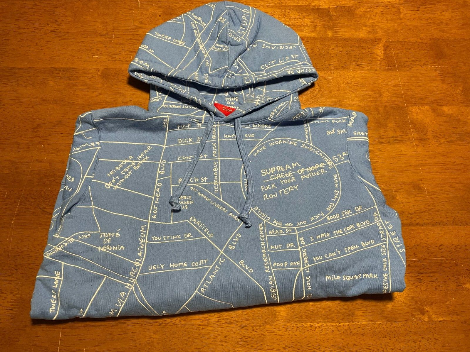 Supreme Gonz Embroidered Map Sweatshort