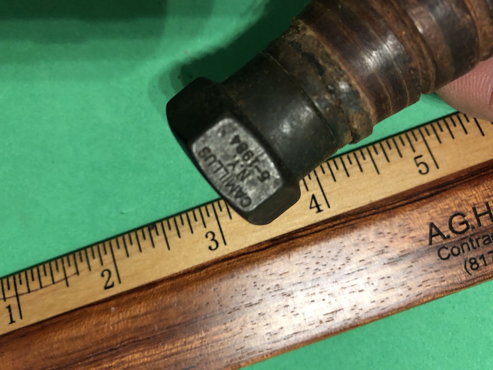 Vintage Camillus NY, USA Pilot Survival 5-1984 Knife with original Sheath