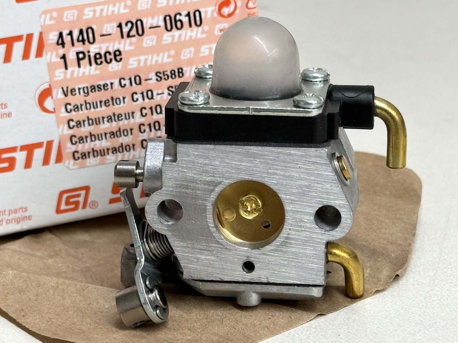 STIHL OEM ZAMA CARBURETOR 4140 120 0610 FOR TRIMMERS FS38 STIHL OEM ZAMA CARBURETOR 4140 120 0610 FOR TRIMMERS FS38