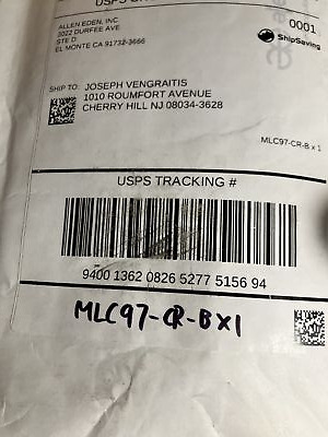 Item photo(s) from verified buyer