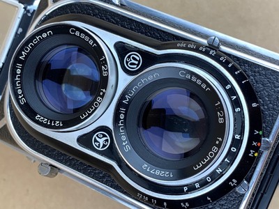 Edixa Montanus Rocca Super Reflex 2.8 Camera Beautiful HighGrade TLR 6x6 - Rare