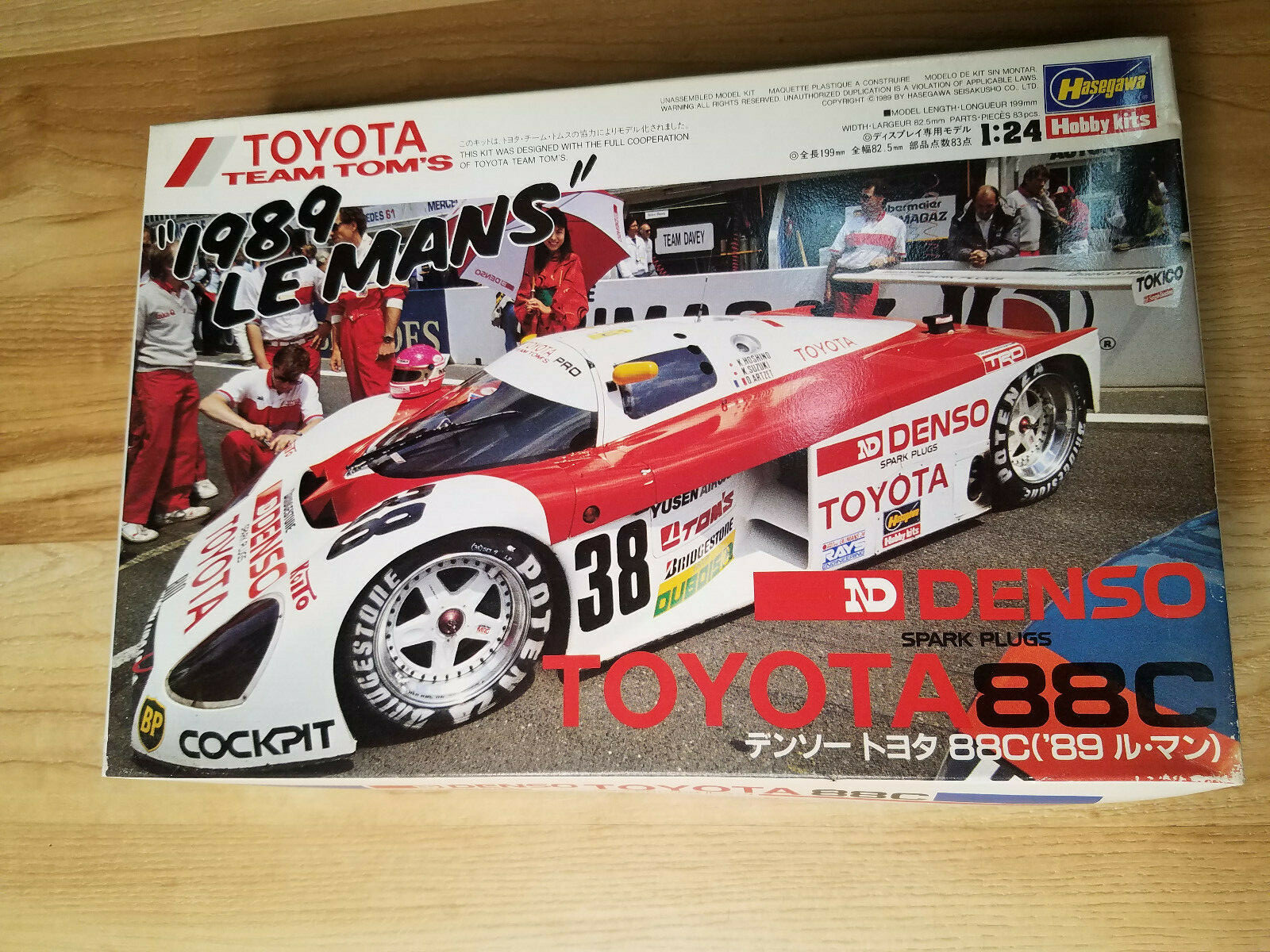 TOYOTA 88C ミニカー 1/24 スケールセット TOYOTA 88C ミニカー 1/24 スケールセット-旬新作続々入荷