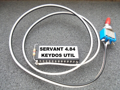 The Servant +Keydos new 64 KB utility ROM expansion for Commodore 128 U36 socket