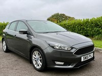 2015 FORD FOCUS 1.5 TDCI 120PS ZETEC 5DR * METALLIC GREY * KEYLESS-GO * £20 TAX