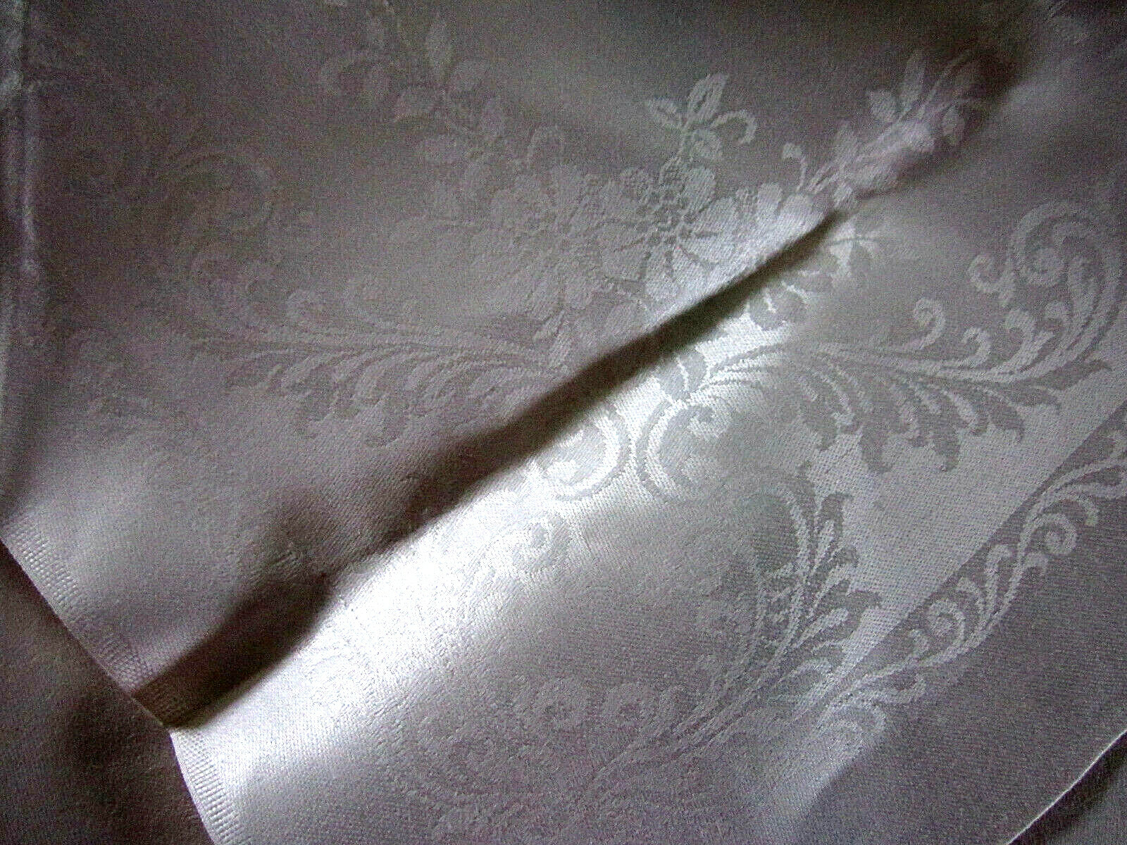 12 - Vtg Irish Double Damask Linen Napkins 22