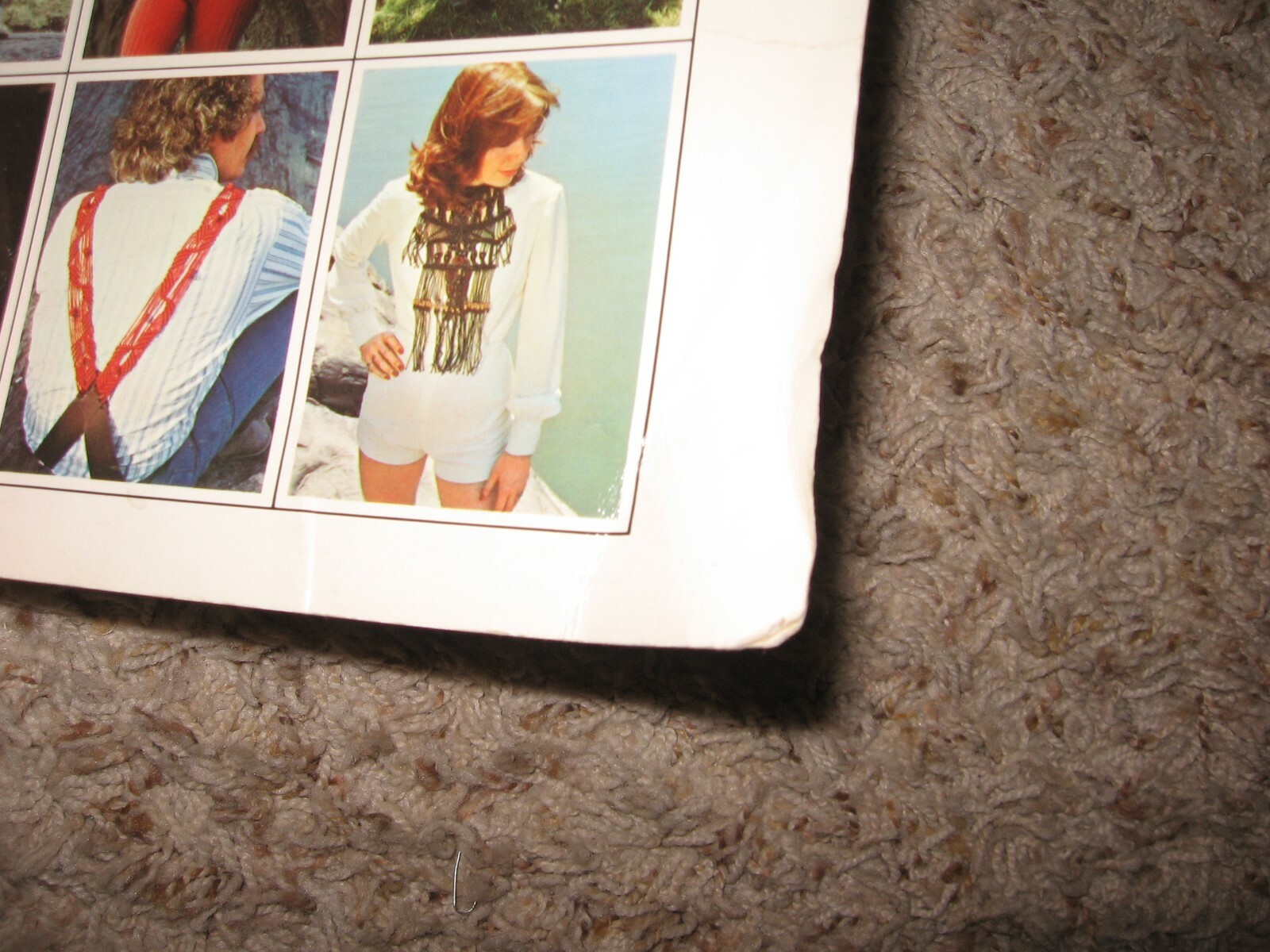 MACRAME YOU CAN WEAR~LAURA TORBET~FRONT COVER WEAR~1972~VINTAGE~GD/VGC