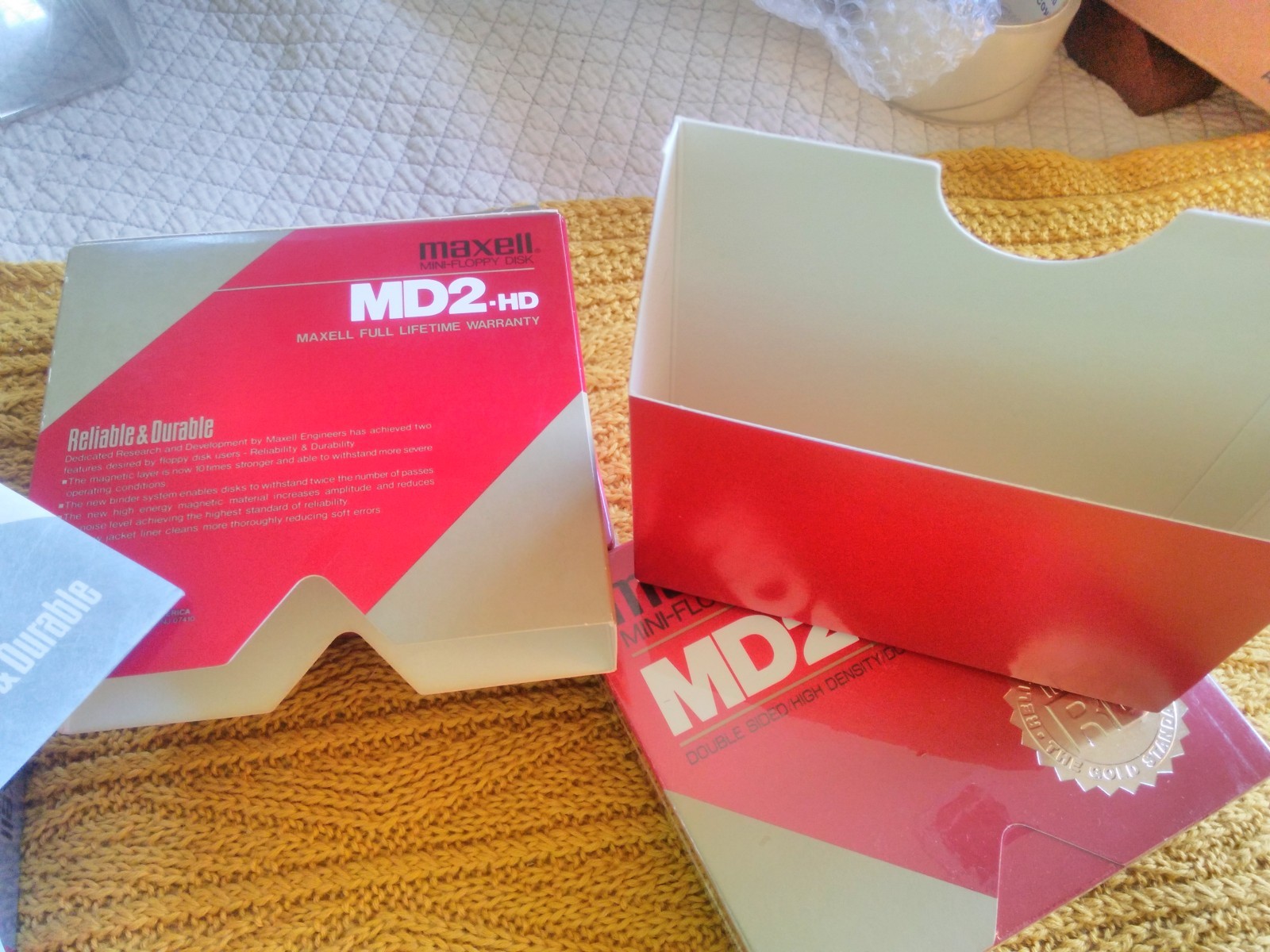 REDUCED Lot of 46 Maxell MD 2D 5 1/4