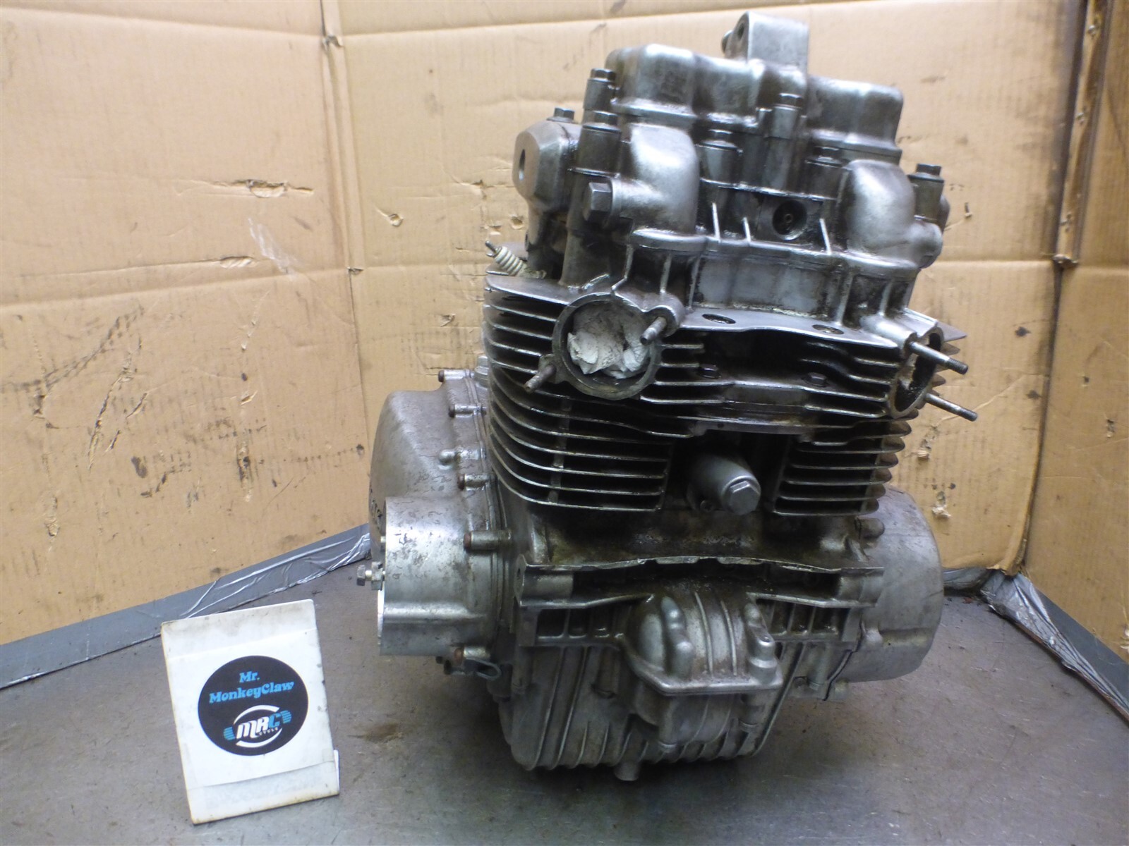 Kawasaki KZ400 KM162-1! engine motor compression untested