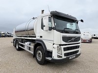 2011 VOLVO FM 450 6X2 STAINLESS STEEL TANKER 