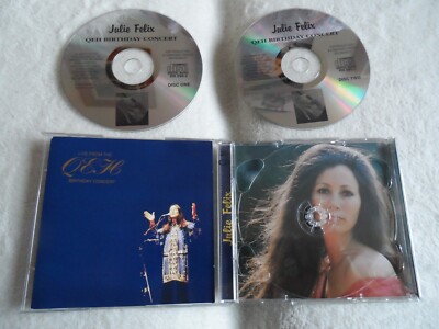 Julie Felix - QEH 60th Birthday concert - SIGNED 19/06/1998 - Remarkable Records