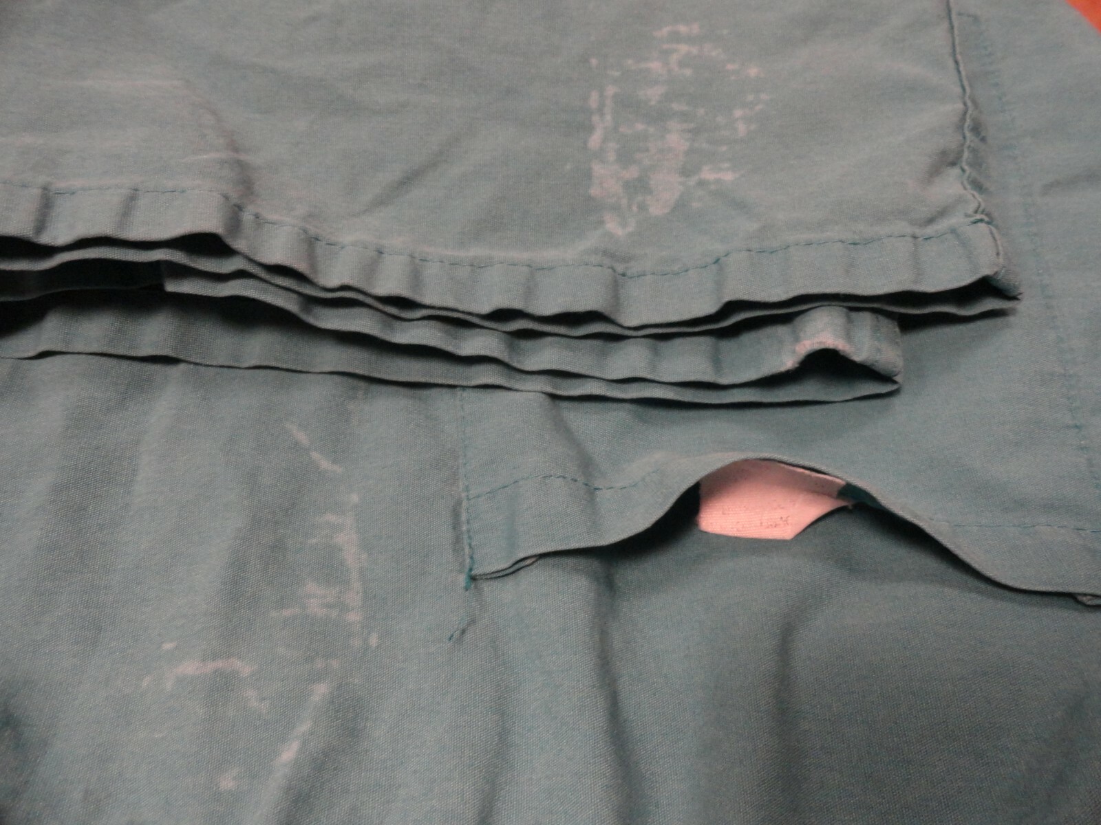 US Military Surplus Hospital Surgical Medical Scrubs Green XXL Reversible Bottom