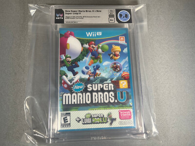 Super Mario Bros. U Luigi Nintendo WII U Brand New Wata 9.8 A+