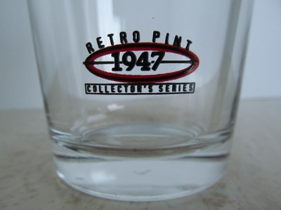 BUDWEISER Collector's Series 1947 RETRO PINT Beer Glass ~ EXCELLENT Condition!