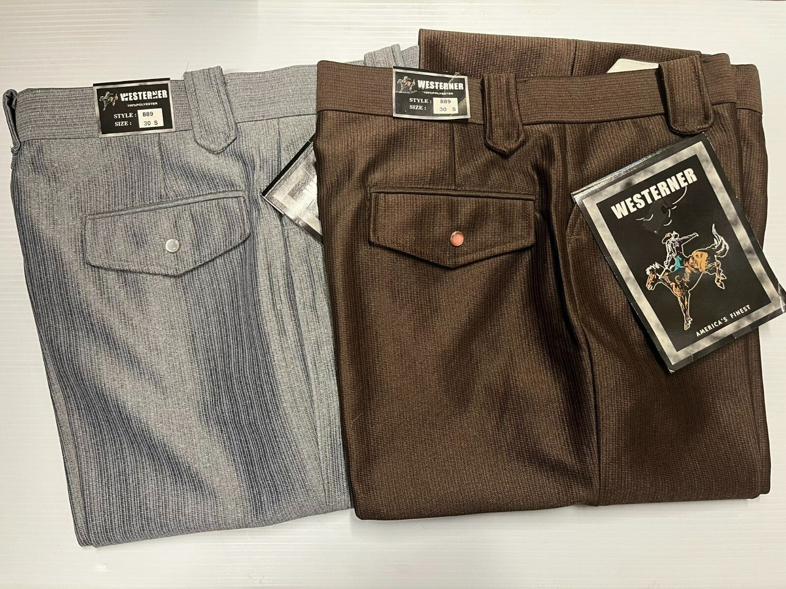 Men's 2 pairs of Cowboy Dress Pants Size 30's (Mix Brands)