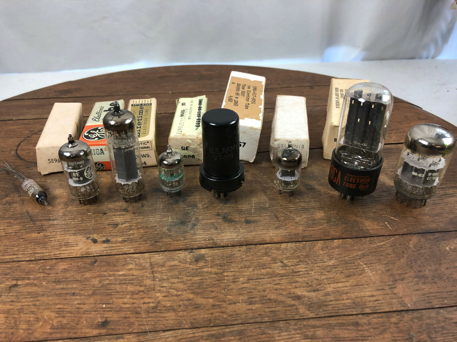 NOS - Lot of 8 Various Tubes Sylvania, RCA, GE #102 | eBay