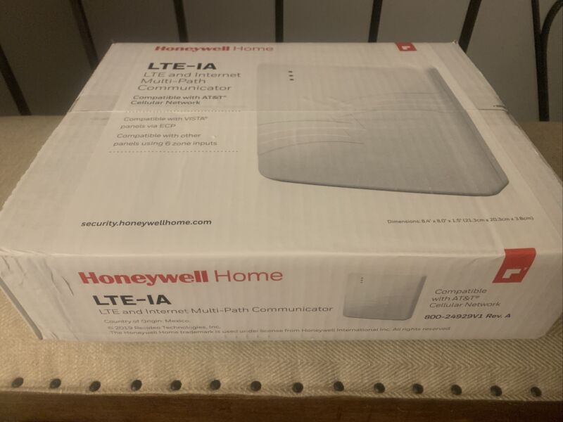 Honeywell LTE-IA - AlarmNet AT&T LTE Dual Path Communicator Internet