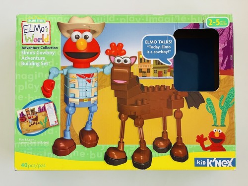 Kid K'nex SESAME STREET ELMO'S WORLD COWBOY ADVENTURE BUILDING SET | eBay Kid K'nex SESAME STREET ELMO'S WORLD COWBOY ADVENTURE BUILDING SET | eBay
