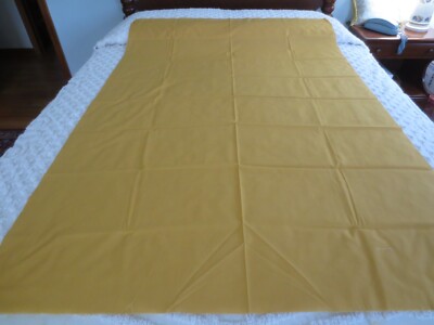 3939.  SOLID GOLD Craft & Quilting COTTON or COTTON BLEND FABRIC-44'' x 1.75 yds.