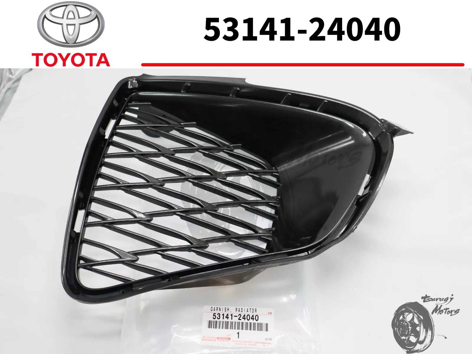 Toyota Lexus Genuine GARNISH, RADIATOR GRILLE 53141-24040