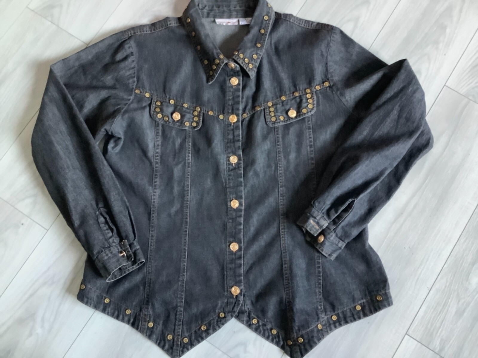 人気新品 Hunters Run eBay | Vtg Women's Cotton Jacket Jean Denim ジャケット・アウター