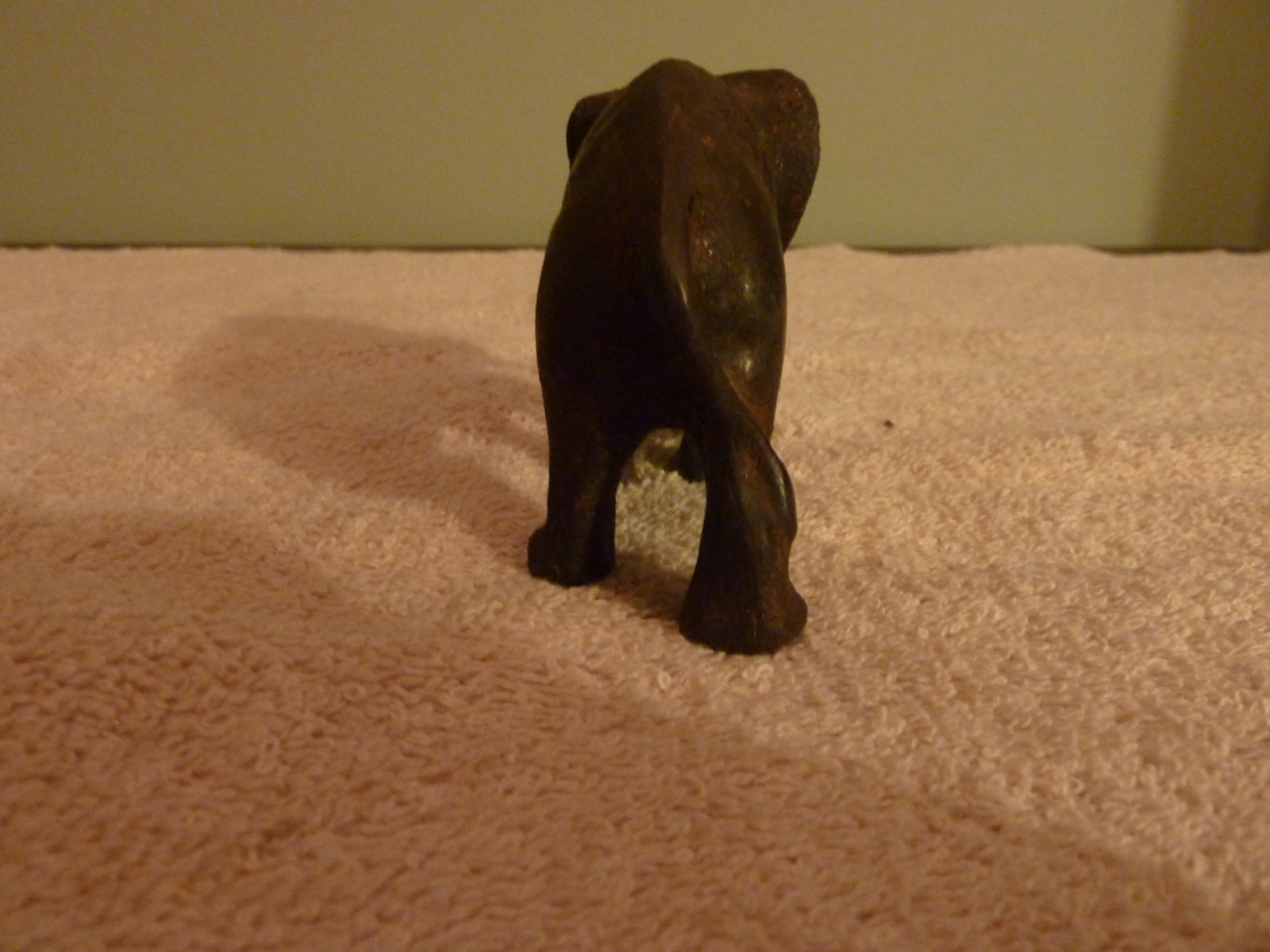 Arcade?? Antique Cast Iron Elephant Solid Piece Heavy Paperweight?