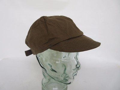 True Vintage Mechanic Engineer Cap 40er Jahre German Style WH WW2 DAK Drillich