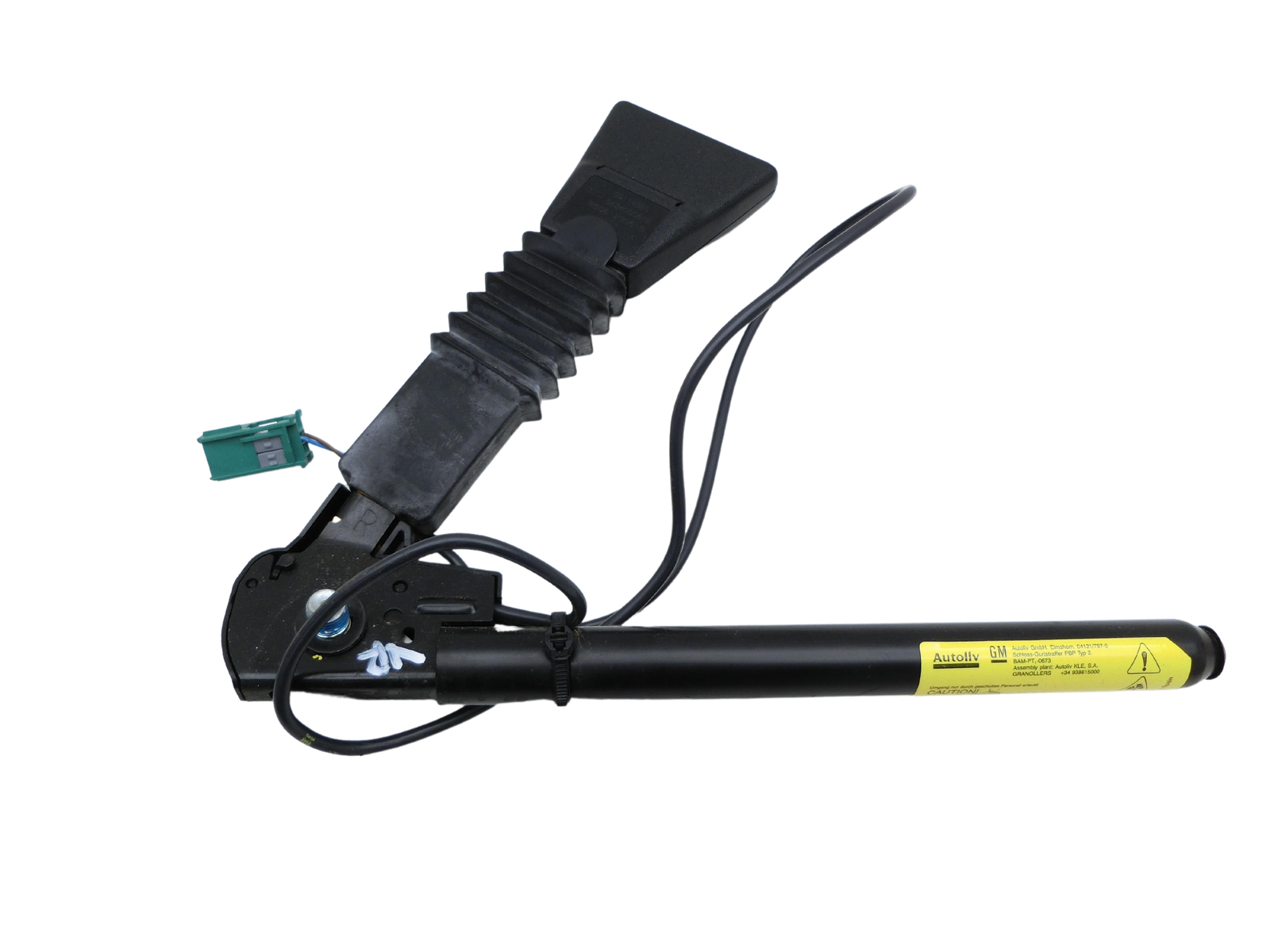 Opel Tigra Twintop 04-09  Cabrio Gurtstraffer Gurtschloss Beifahrer Rechts Vorne  - Bild 1