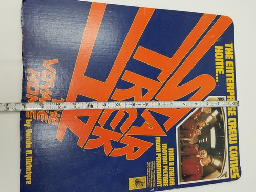 Vintage STAR TREK Pocket Books STORE Cardboard DISPLAY 1986