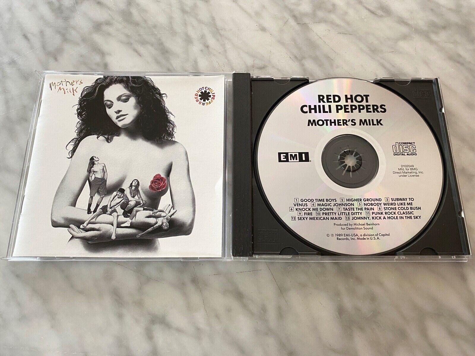 Red Hot Chili Peppers Mother's Milk CD EMI D102049 Anthony