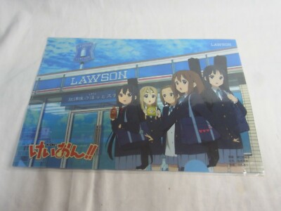 K-ON!! Prize Clear Folder All Members Lowson ver Mint