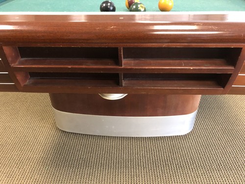 Brunswick Mid Century Modern Pool Table 1945 CW3001