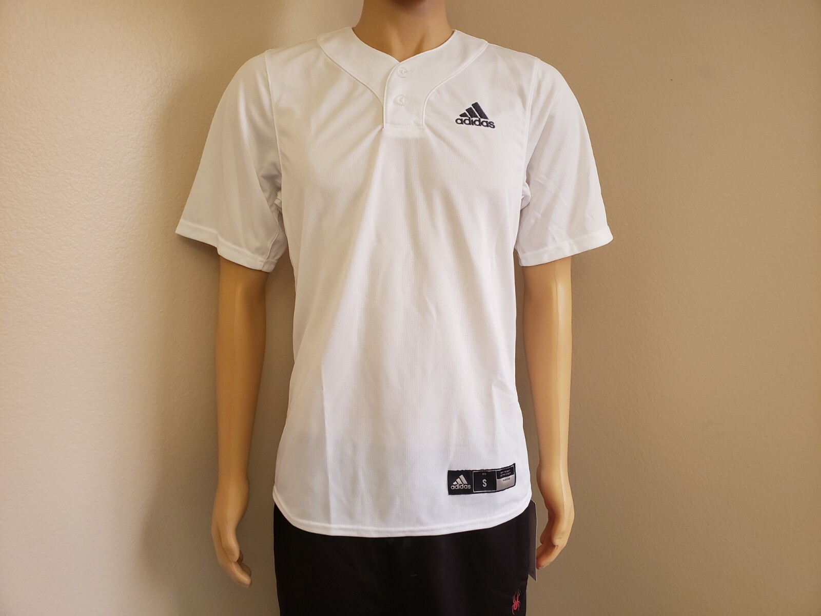 Adidas Diamond King Elite Full Button Jersey White / Onix CY2101 ... Adidas Diamond King Elite Full Button Jersey White / Onix CY2101 ...