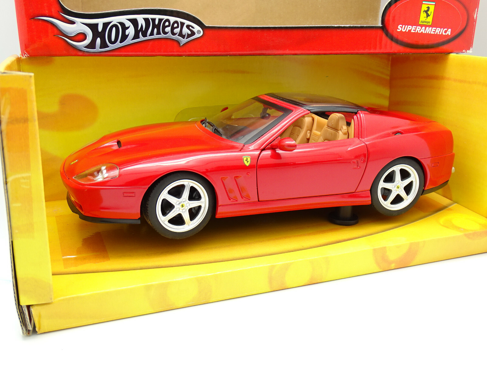 Hot Wheels Elite 1/18 - Ferrari F430 Spider Rouge | eBay