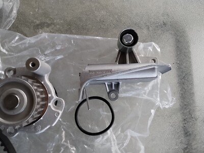 Engine Timing Belt Kit with Water Pump-DOHC, Eng Code: AWP, Turbo, 20 Valves DNJ