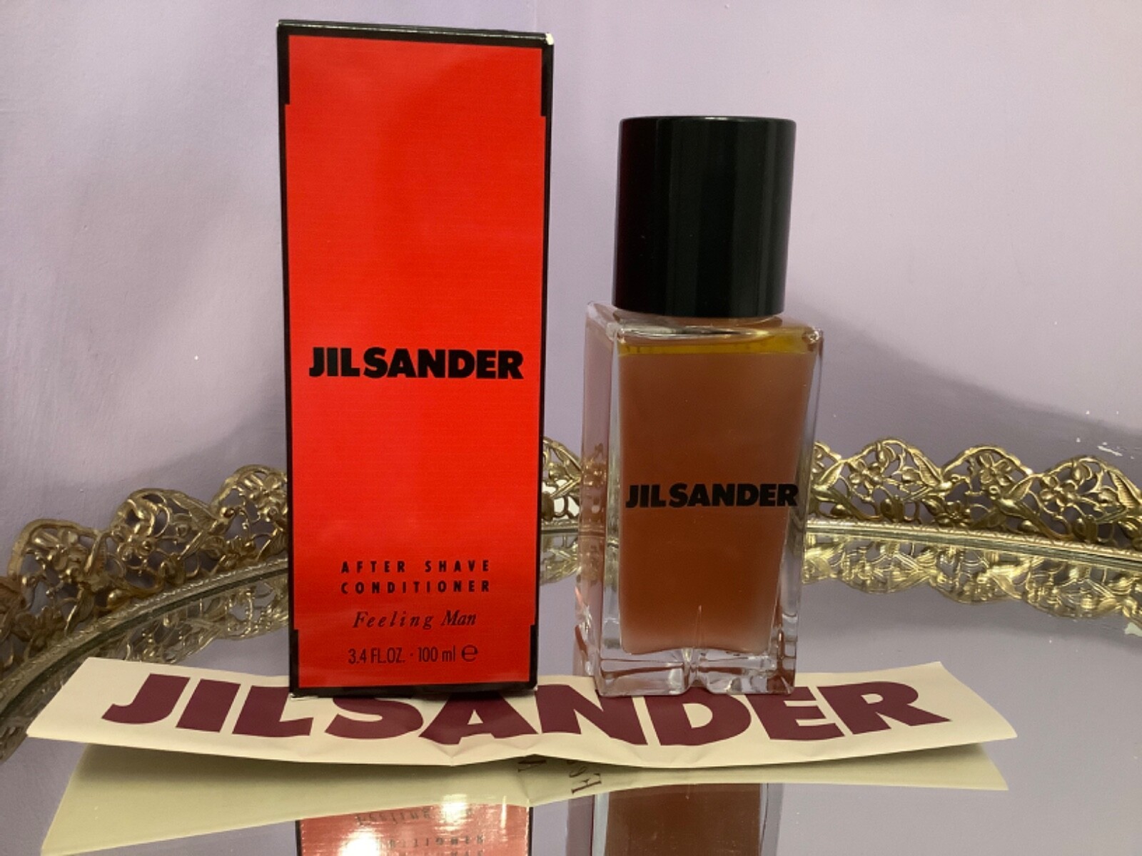 JIL SANDERS FEELING MAN AFTER SHAVE CONDITIONER 3.4 oz