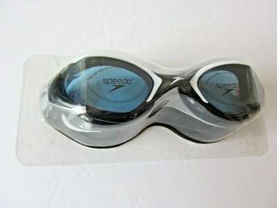 Speedo Hybrid Swim Mask Adult 15 Years And Up Blue Yellow Black Swimming Goggles