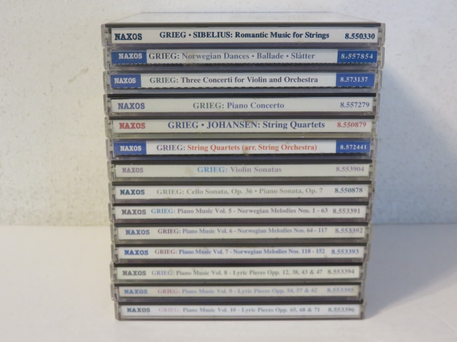 クラシック GRIEG PIANO MUSIC 14 DISC Edvard Grieg, Eva Knardahl – The Complete Piano Music Volume