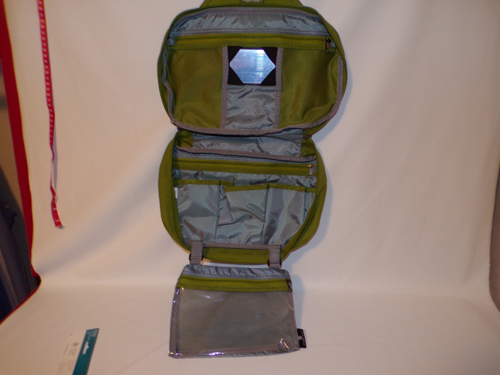 New Eagle Creek Wallaby Pack It Hanging Toiletry Kit Bag Fern Green