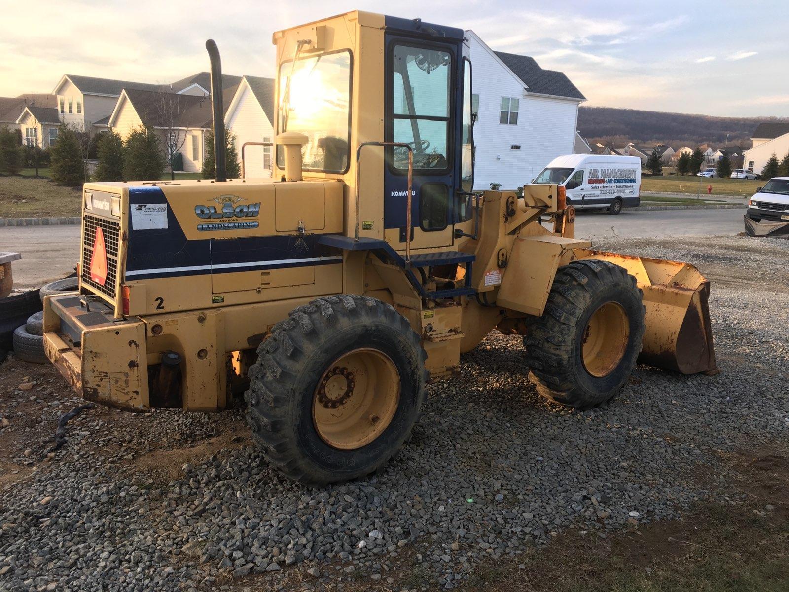 Wheel Loader -Komatsu-WA 180-4100 hours -1996-Equipment-Wrecker-Flatbed-Tractor