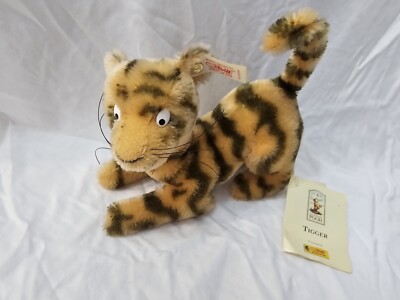 STEIFF ''TIGGER'' EAN 651656  Classic Pooh Series  Mohair W/tags Limited 189/5000